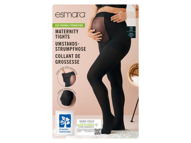 ESMARA® Dámske tehotenské pančuchy, 70 DEN