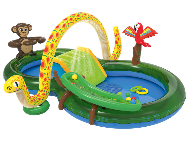 Prejsť na zobrazenie na celú obrazovku: Playtive Detský bazén – svet džungle – obrázok 1