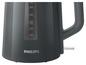 Sivá kanvica Philips s objemom 1,7 litra.
