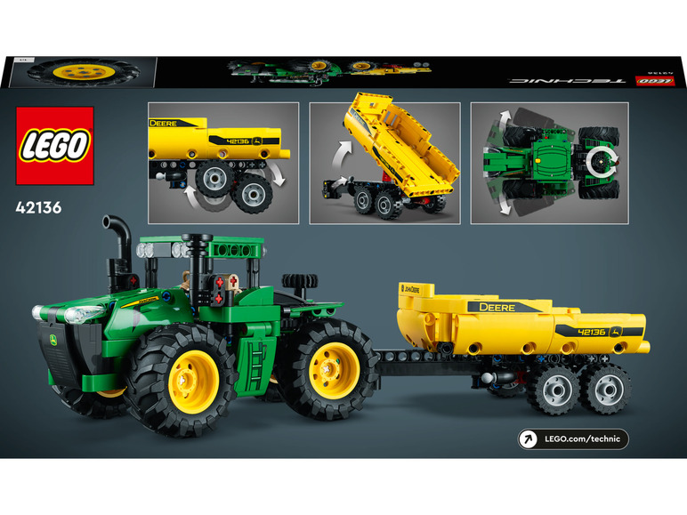 Prejsť na zobrazenie na celú obrazovku: LEGO® Technic 42136 John Deere 9620R 4WD Tractor – obrázok 6