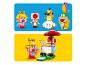 Súpravy LEGO Super Mario s princeznou Peach, Toadom, Lakituom a Lemmym Koopom.