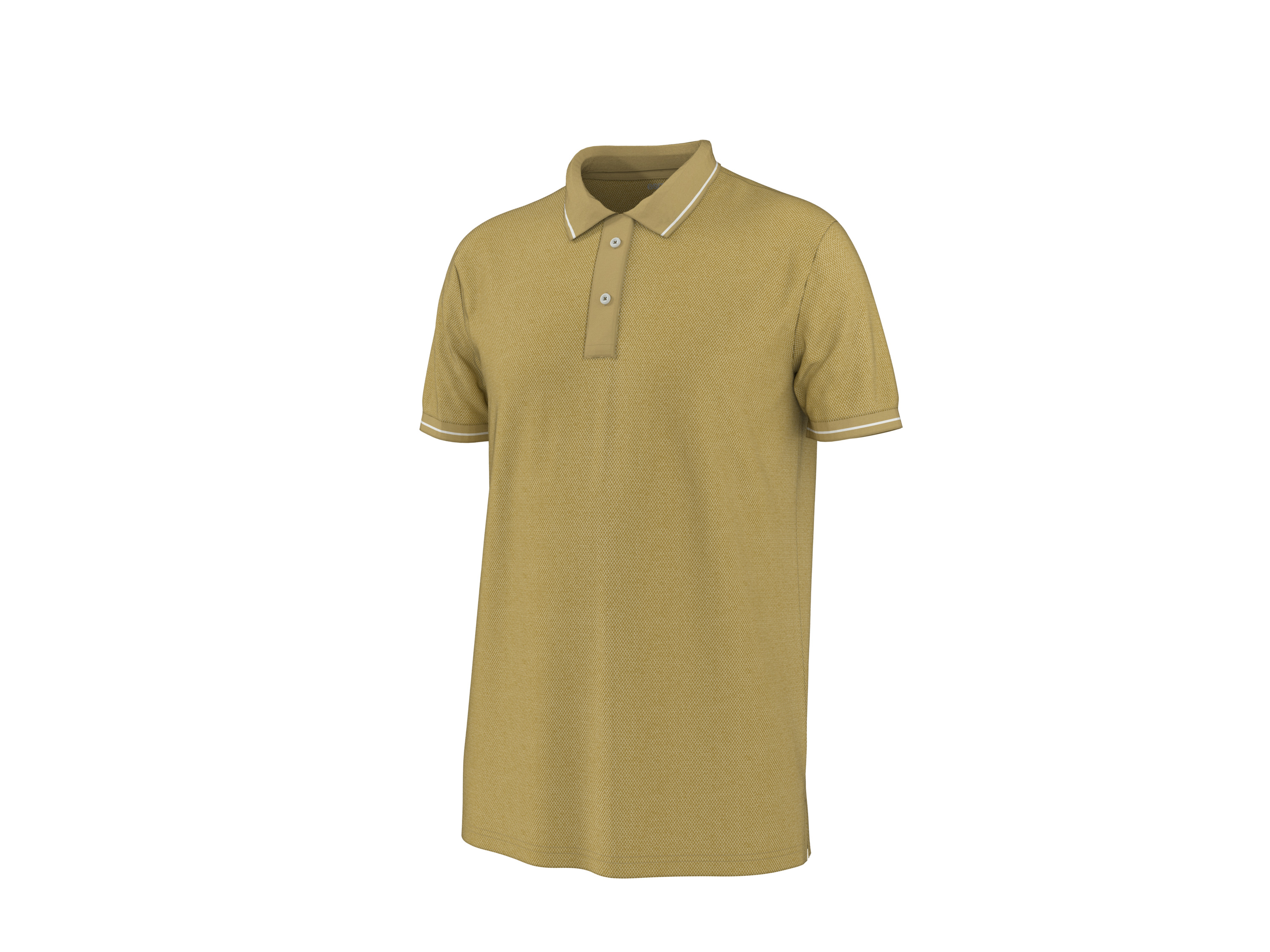 esmara Men Pánske piketové polotričko (olivová, XL (56/58))
