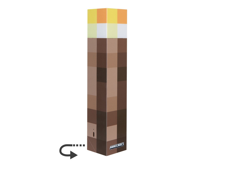 Minecraft Stolná LED lampa