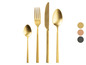 Zlatý nôž, lyžica a vidlička Livarno Home.