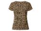 Dámske tričko s krátkym rukávom s leopardím vzorom
