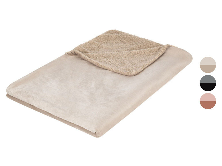 Prejsť na zobrazenie na celú obrazovku: LIVARNO home Deka na túlenie sa z materiálu Teddy Fleece, 150 x 200 cm – obrázok 1