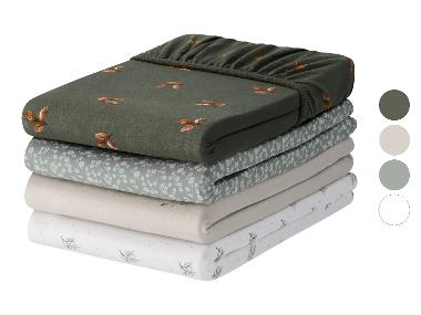 LIVARNO home Napínacia džersejová plachta, 90 – 100 x 200 cm