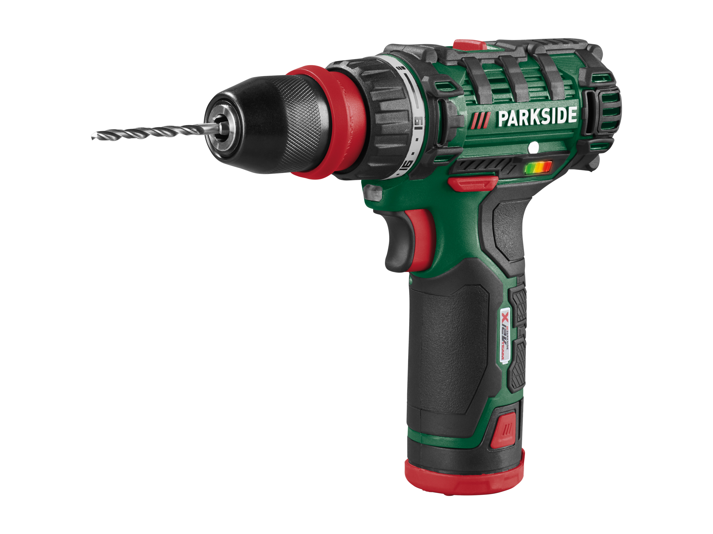 E-shop PARKSIDE® Aku vŕtací skrutkovač s príslušenstvom 12 V PBSA 12 F5