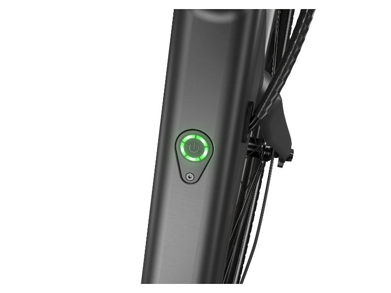 Crivit Mestský elektrobicykel Y.3 Belt Drive (čierna)