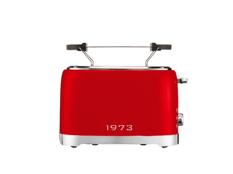Červený hriankovač s nápisom „1973“ na bielom pozadí.