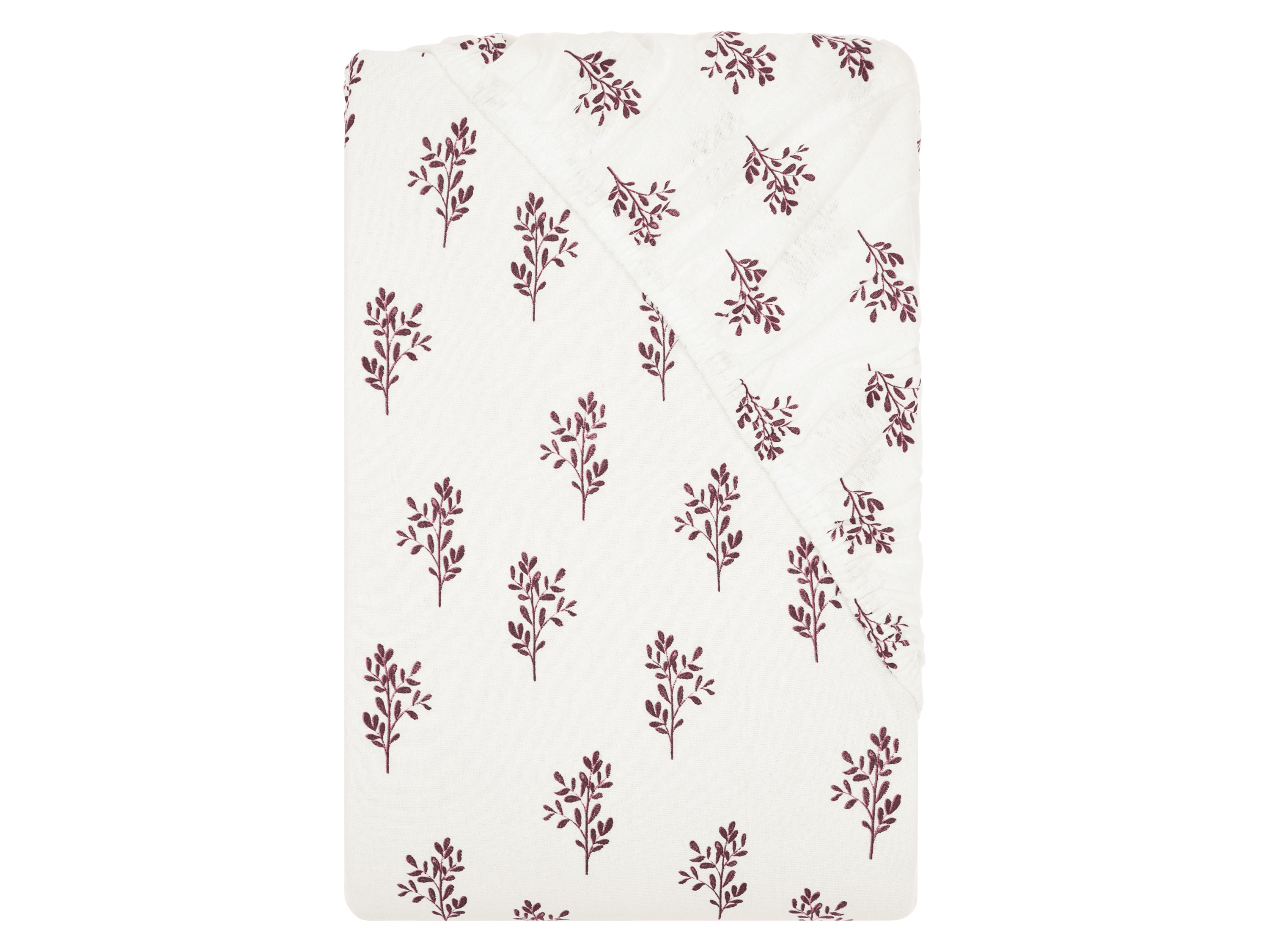 LIVARNO® Napínacia džersejová plachta, 140 – 160 x 200 cm (vetvy)