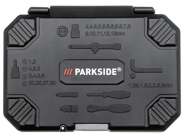 Prejsť na zobrazenie na celú obrazovku: PARKSIDE® Súprava nástrčných kľúčov PSSS 36 A1, 36-dielna – obrázok 4