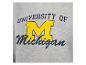 Sivá mikina University of Michigan so žltým logom 'M'.