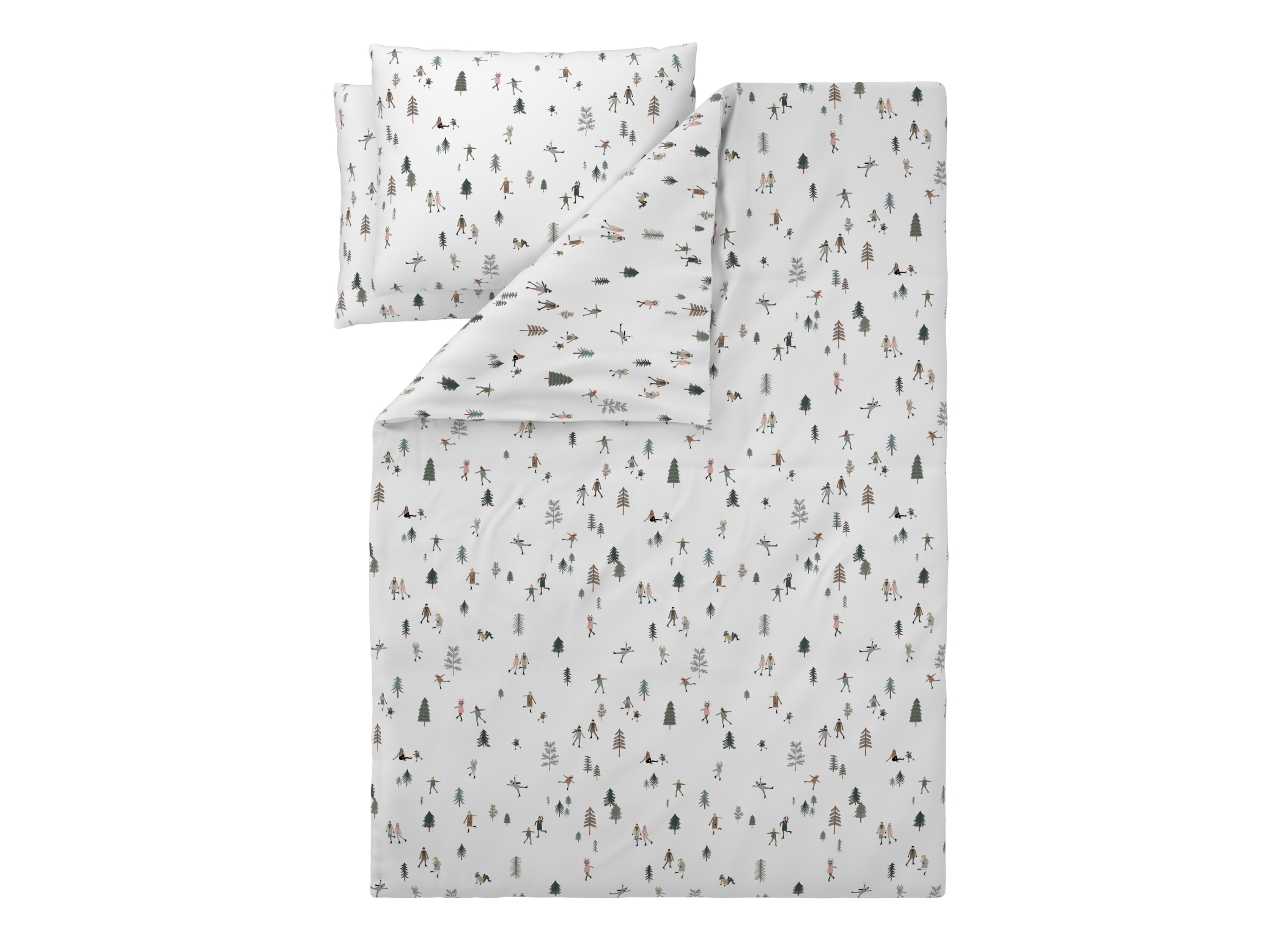 LIVARNO® Posteľná bielizeň z jemného flanelu, 200 x 220 cm (ľudia)