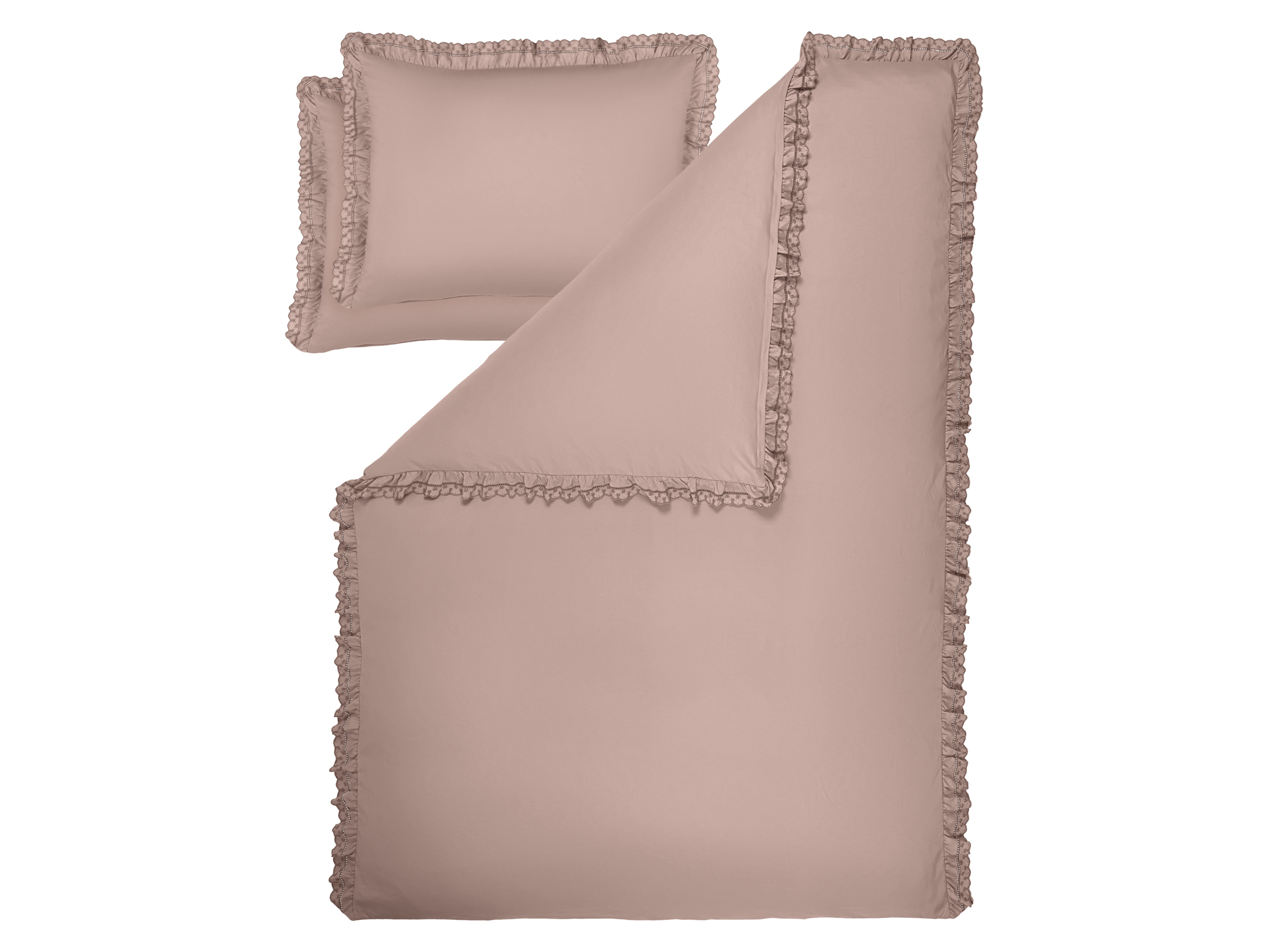 LIVARNO® Posteľná bielizeň zo saténového mikrovlákna, 240 x 220 cm (ružová)