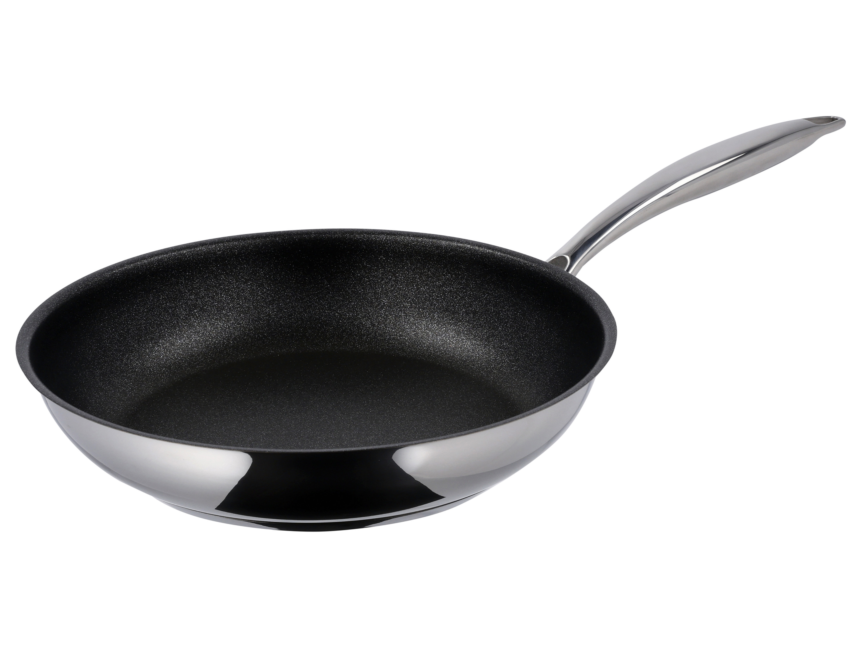 SILVERCREST® Panvica z ušľachtilej ocele Premium, Ø 24 cm (s keramickou vrstvou ILAG® Professional S)