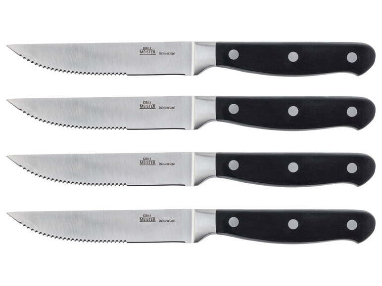 Prejsť na zobrazenie na celú obrazovku: GRILLMEISTER Steakový nôž, 4 kusy – obrázok 1