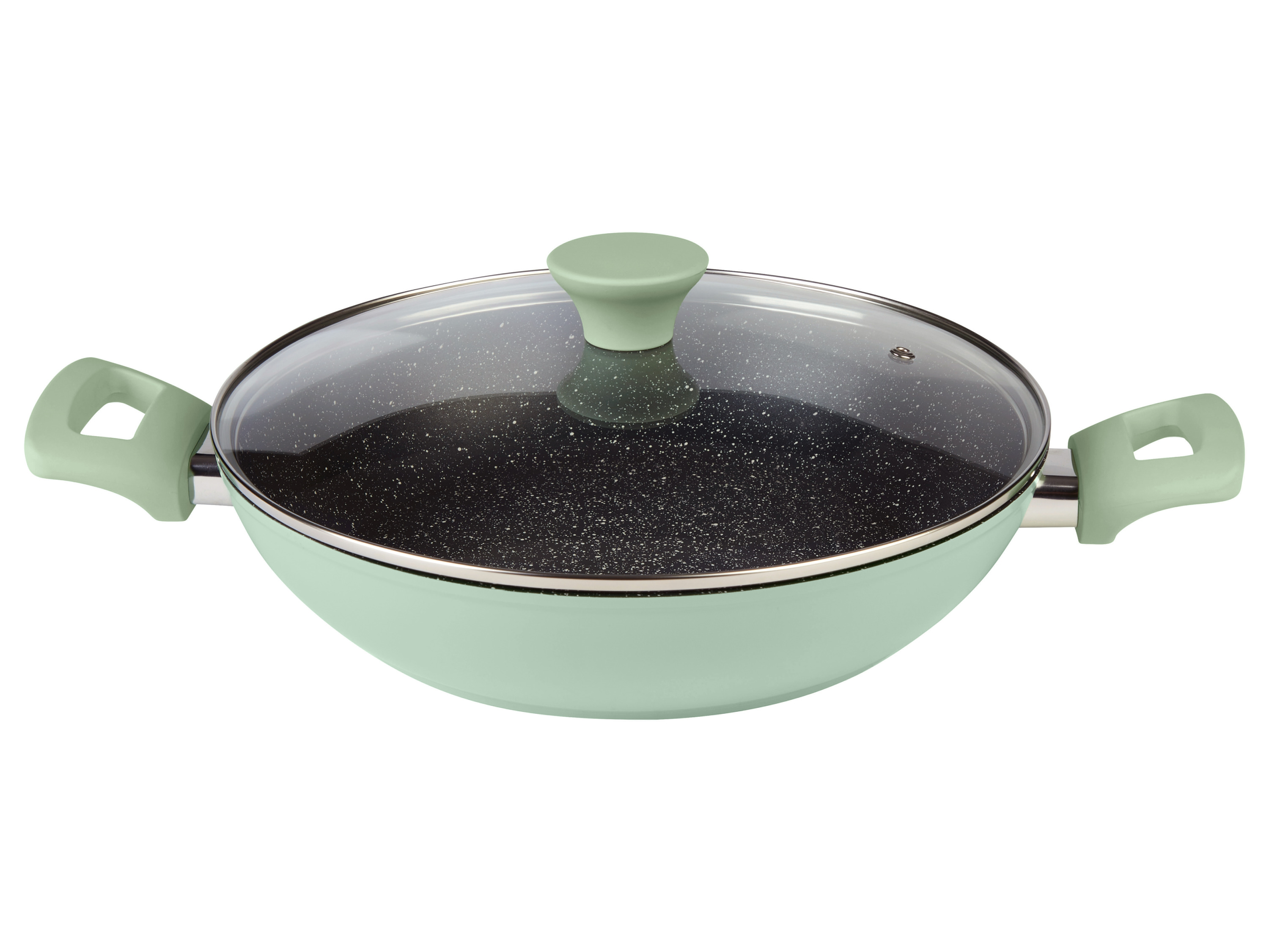 SILVERCREST® Servírovacia panvica z hliníkovej zliatiny, 28 cm (mentolová)