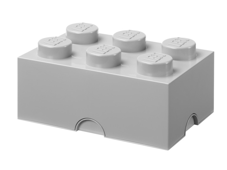 LEGO Úložný box, 25 x 37,5 x 18 cm (Medium Stone Grey)