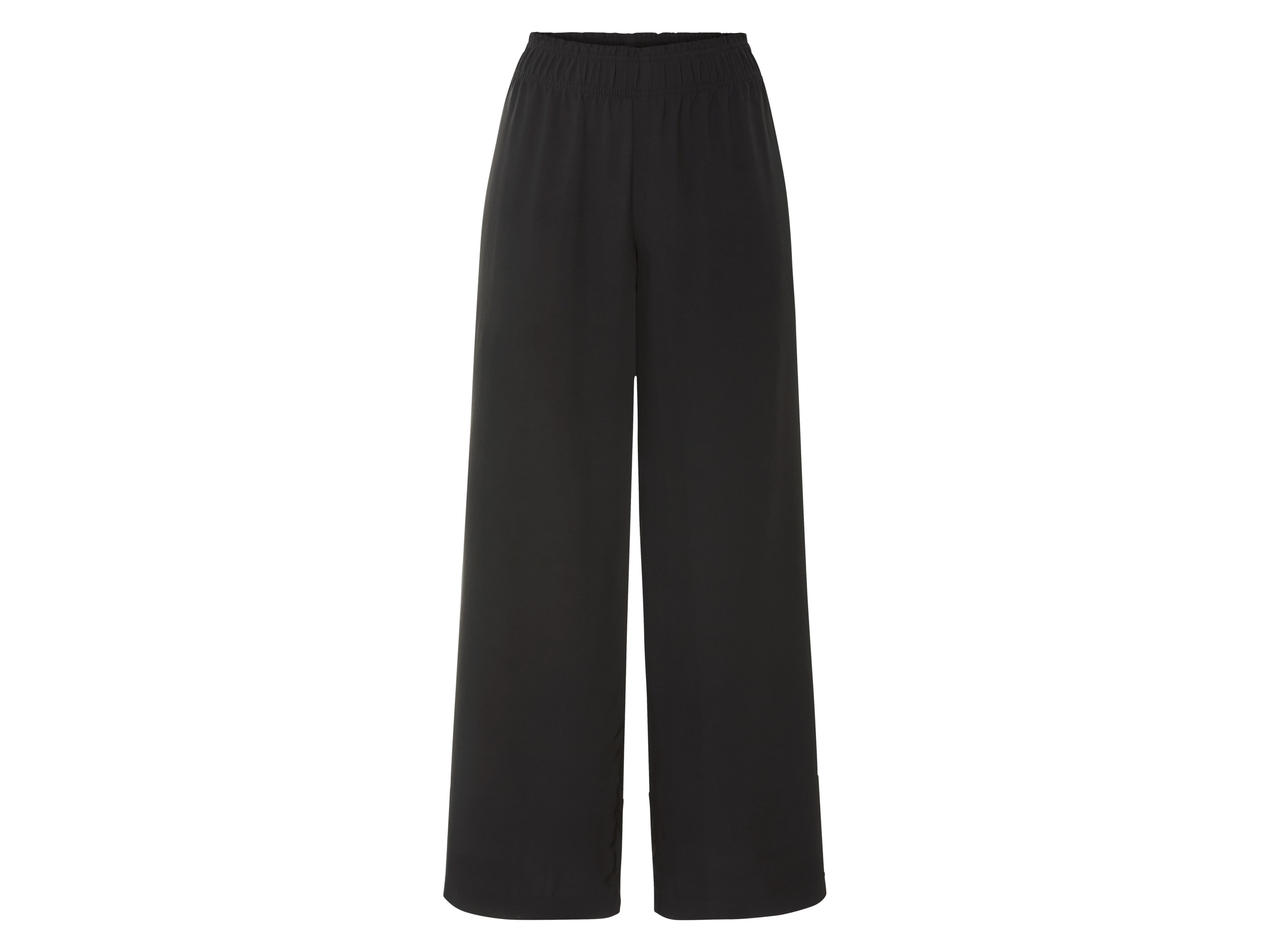 esmara® Dámske nohavice Wide Leg (čierna, S (36/38))