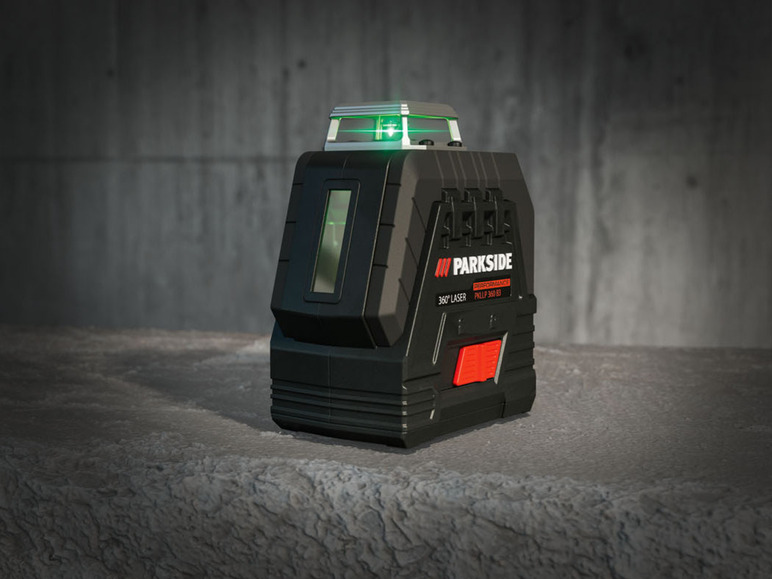 Prejsť na zobrazenie na celú obrazovku: PARKSIDE PERFORMANCE® Aku krížový líniový laser PKLLP 360 B3 – obrázok 2