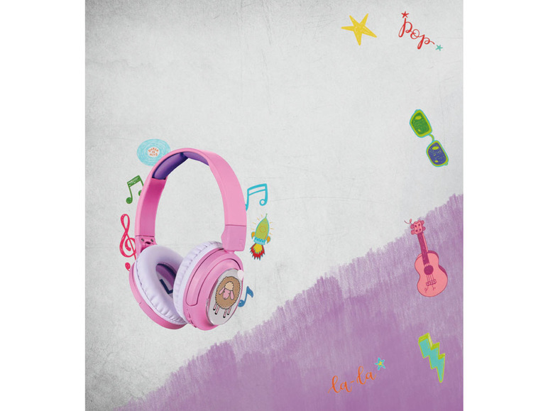 Prejsť na zobrazenie na celú obrazovku: SILVERCREST® Detské slúchadlá On-Ear Bluetooth® – obrázok 7