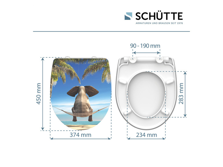 Prejsť na zobrazenie na celú obrazovku: Schütte WC doska so spomaľujúcim mechanizmom – obrázok 19