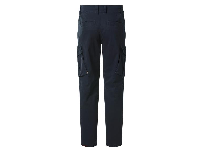 esmara Men Pánske cargo nohavice Premium (navy modrá, XL (56/58))