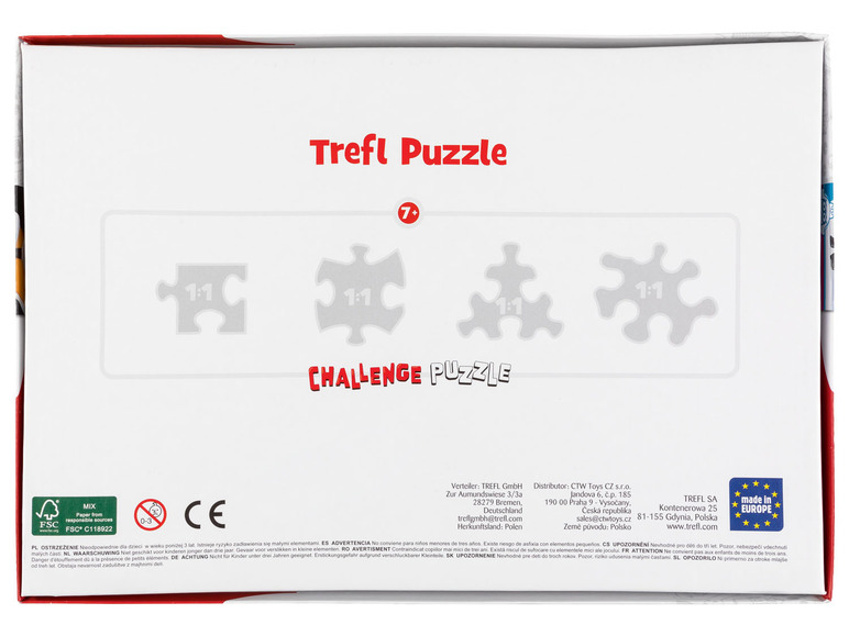 Prejsť na zobrazenie na celú obrazovku: Trefl Challenge Puzzle, 272 dielikov – obrázok 7