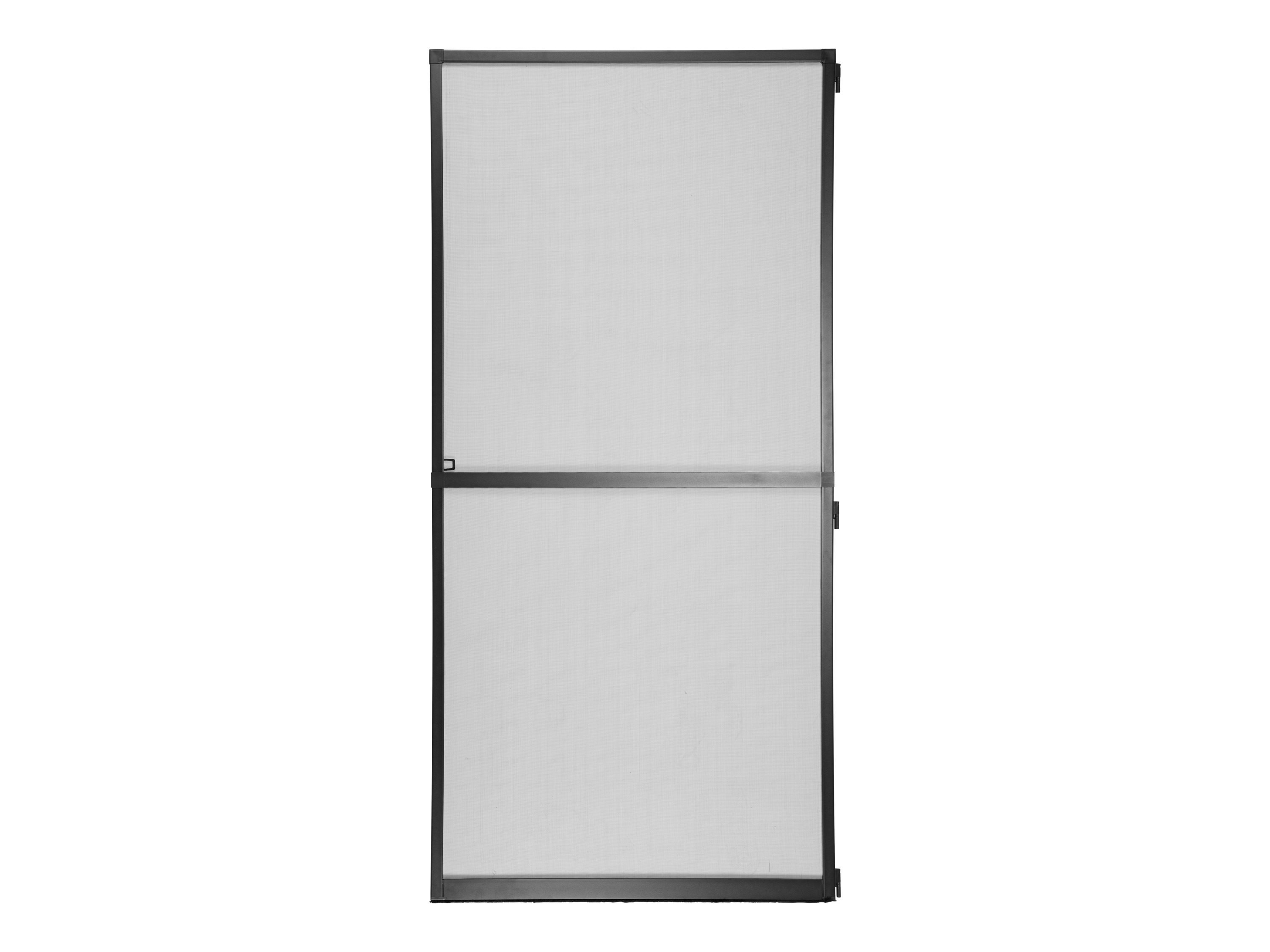 LIVARNO Hliníková sieťka proti hmyzu na dvere, 100 x 210 cm (antracitová)