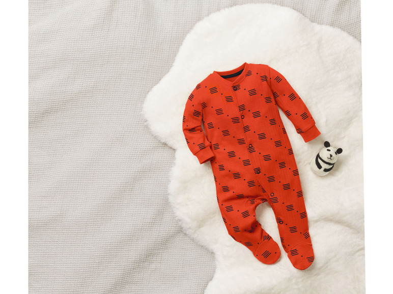Prejsť na zobrazenie na celú obrazovku: lupilu® Chlapčenský bavlnený overal na spanie pre bábätká BIO – obrázok 3