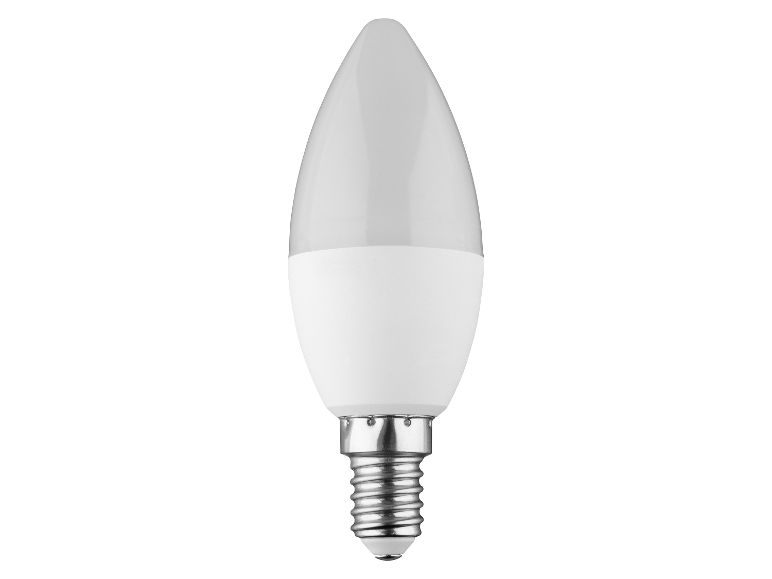Energeticky úsporná LED sviečka.