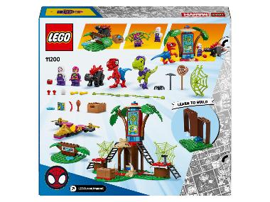 LEGO® Spidey und Super-Freunde 11200 Spidey, Gobby a bitka raptorov v základni na strome