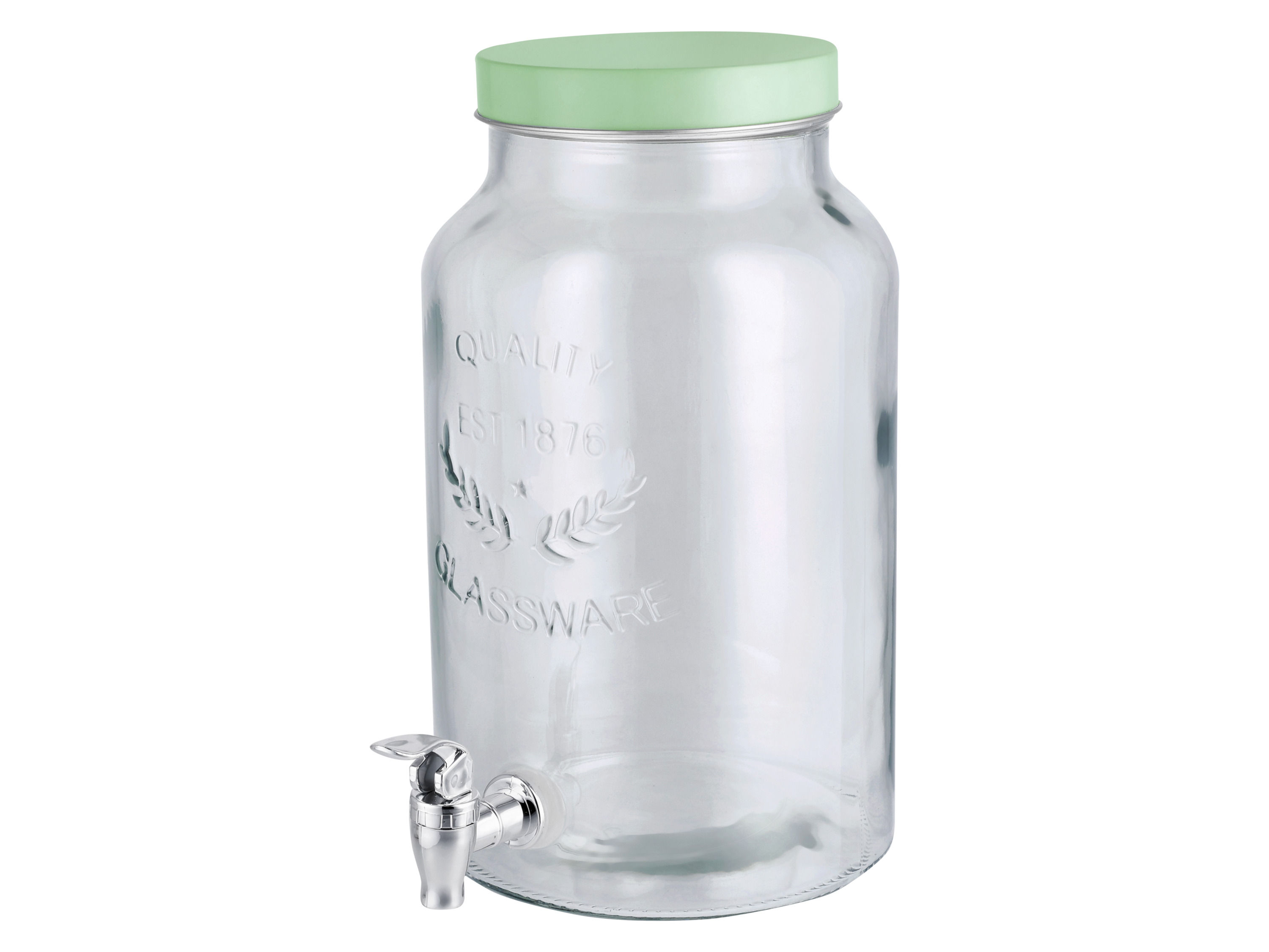 SILVERCREST® Sklenený zásobník na nápoje (zelená)