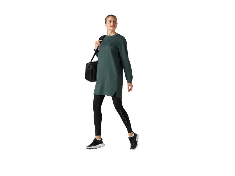Crivit by Jette Sport Dámske teplákové šaty Premium (kaki, L (44/46))