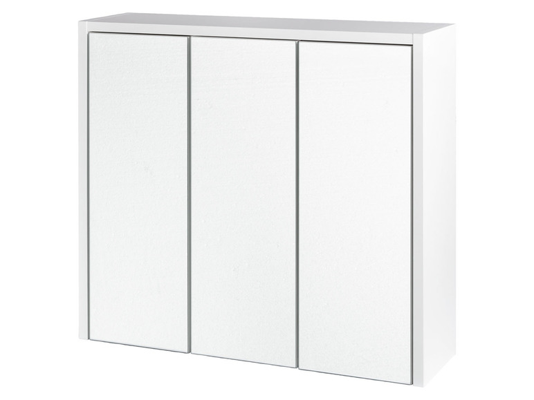 E-shop LIVARNO home Zrkadlová skrinka Oslo, 65 x 60 cm, biela