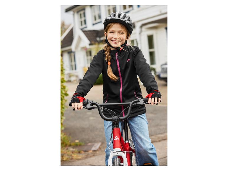 Crivit Detské cyklistické rukavice (červená, 4)