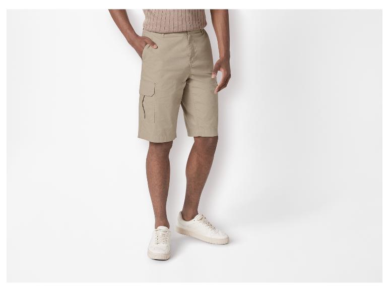 Livergy® Pánske cargo bermudy (béžová, 48)