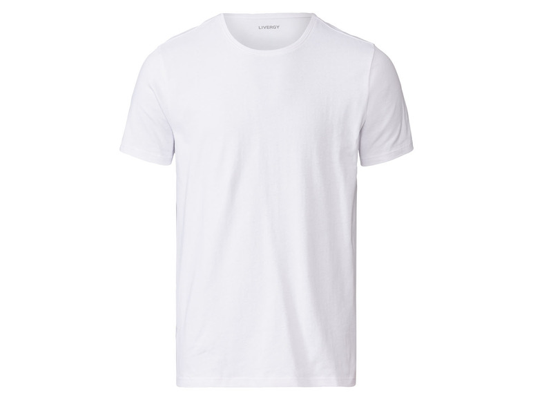 Prejsť na zobrazenie na celú obrazovku: LIVERGY® Pánske biele bavlnené tričko, 2 kusy – obrázok 8