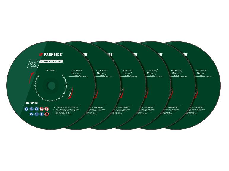 Sada rezných kotúčov na nehrdzavejúcu oceľ, 1,9 x 22,23 mm, Ø 230 mm, 80 m/s, WA46R-BF.