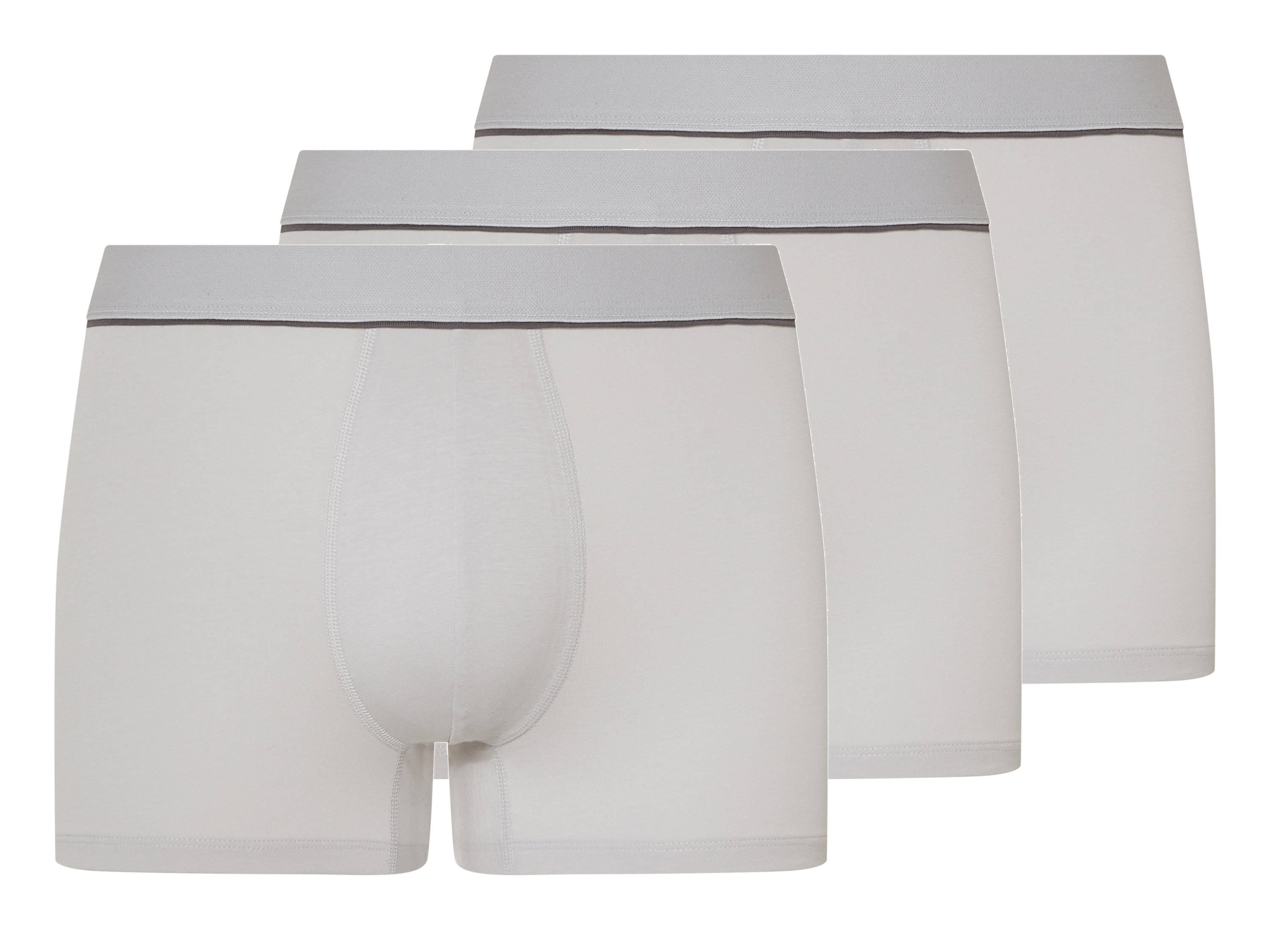esmara Men Pánske boxerky, 3 kusy (sivá, XL)