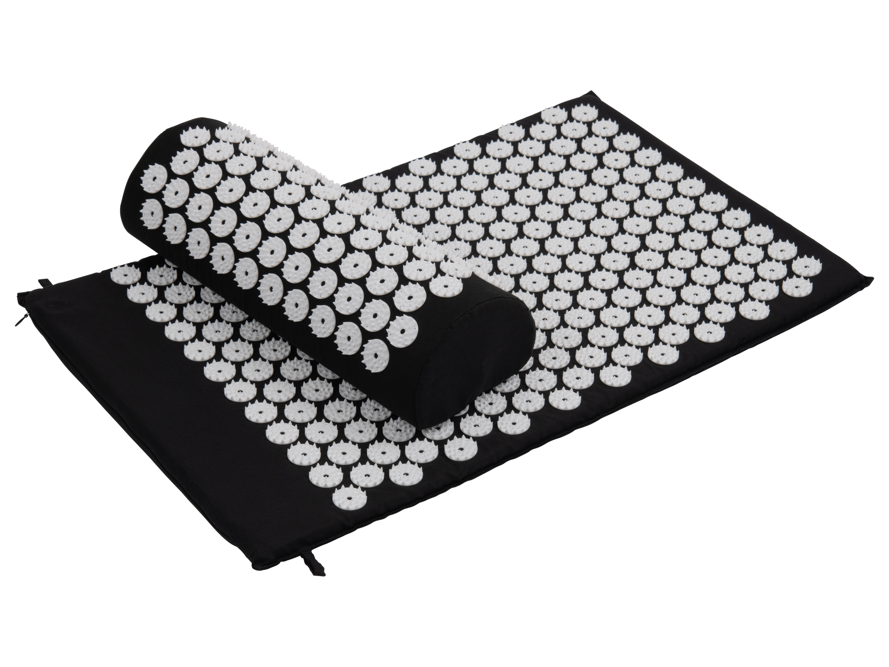 sensiplast® Akupresúrna podložka s vankúšom (čierna/biela)