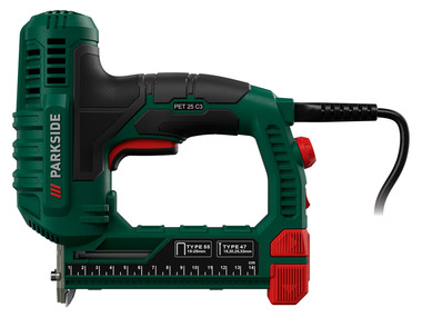 PARKSIDE® Elektrická sponkovačka PET 25 C3