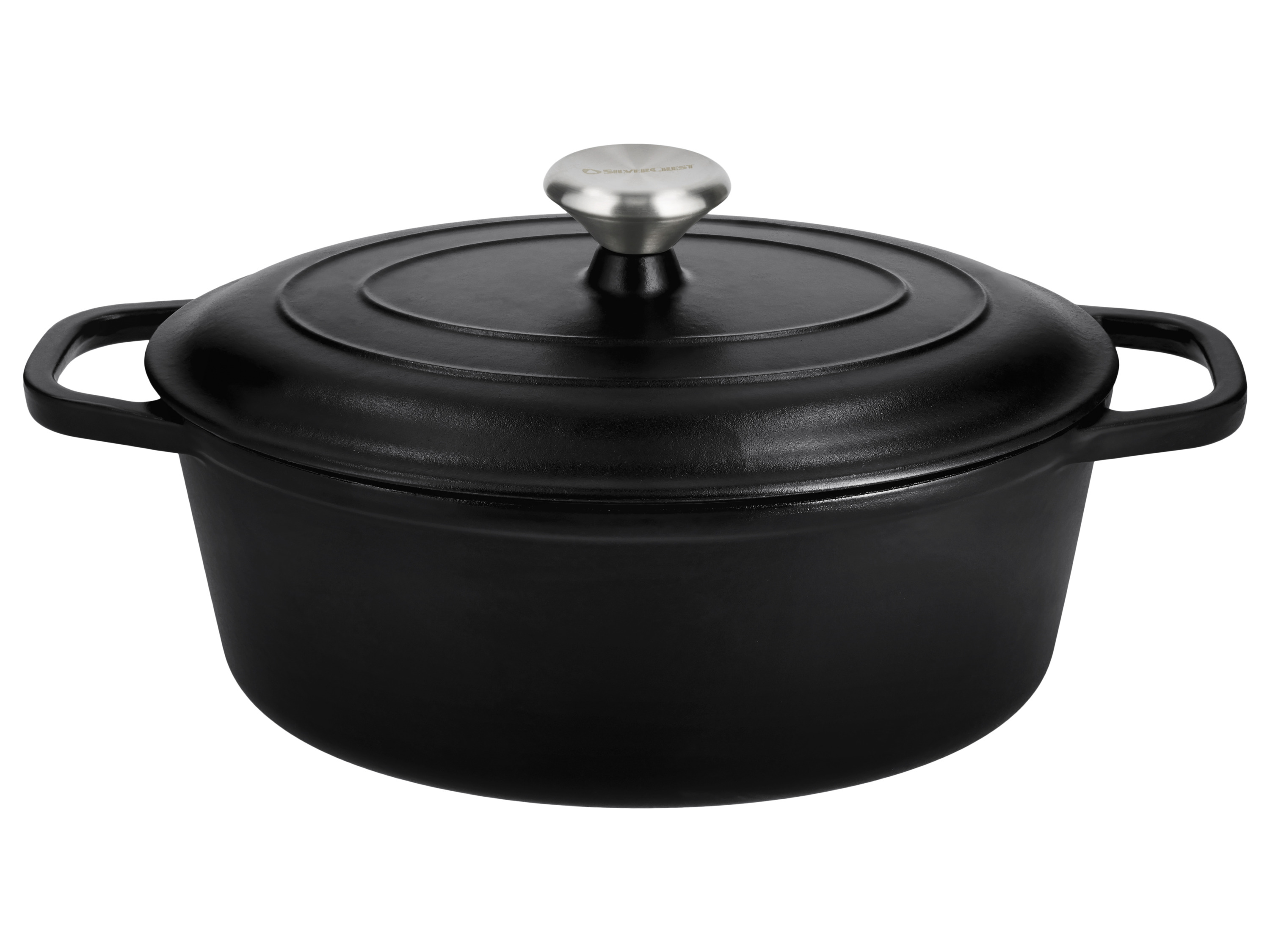 SILVERCREST® Liatinový pekáč Premium, 29 cm (čierna)