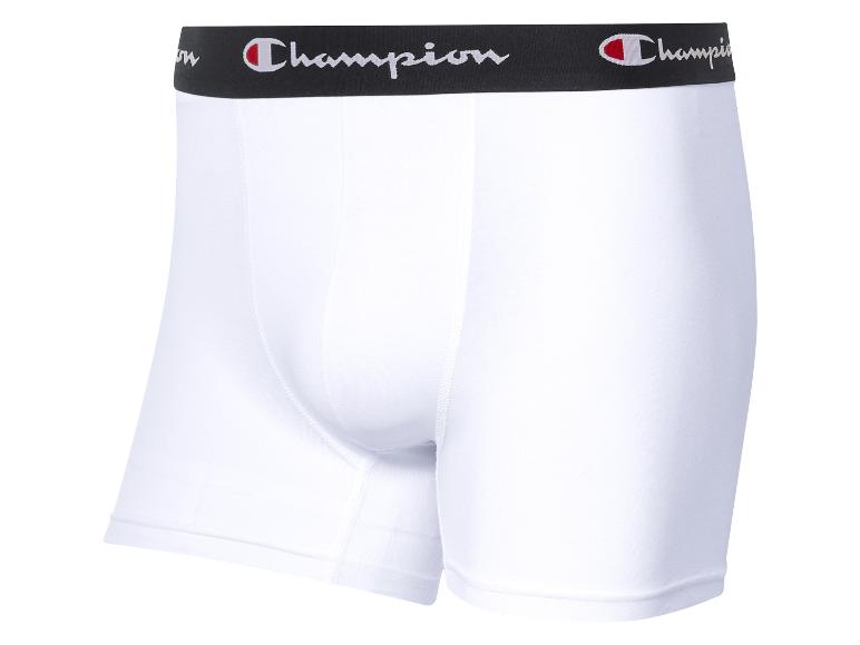 Champion Pánske boxerky, 2 kusy (biela/čierna, S)