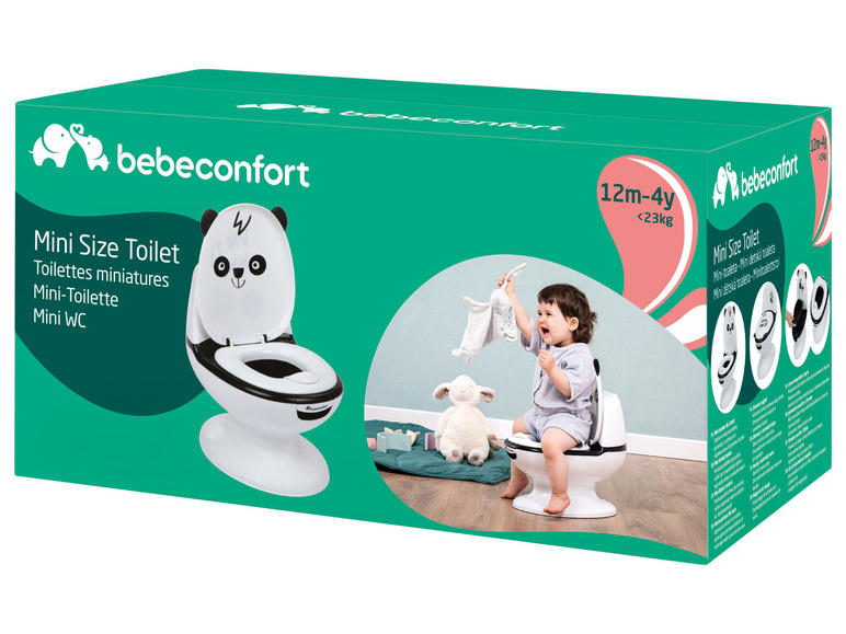 Detský záchod Bebe Confort v tvare pandy.