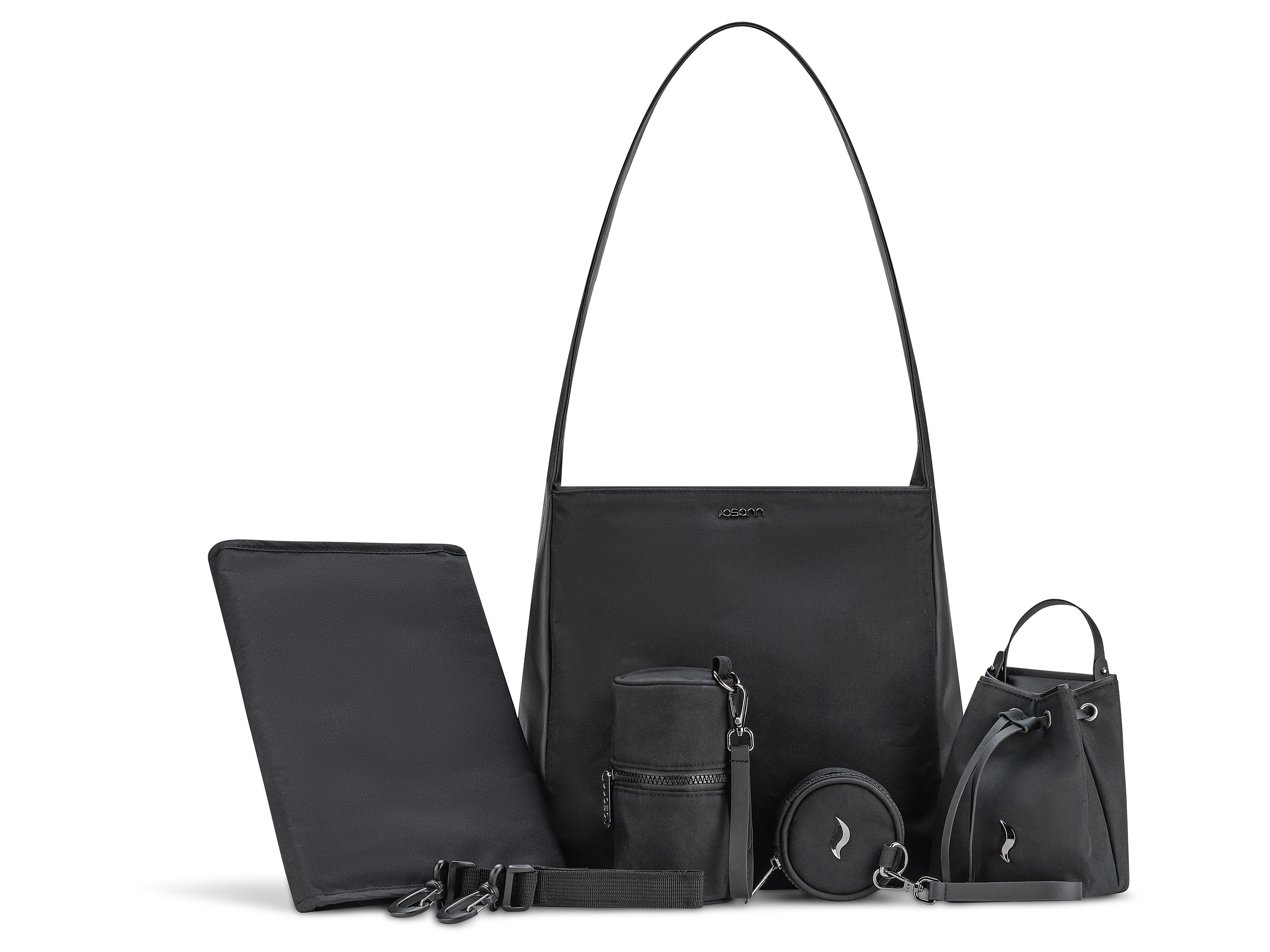 Osann Prebaľovacia taška Ella (Black Oxford)
