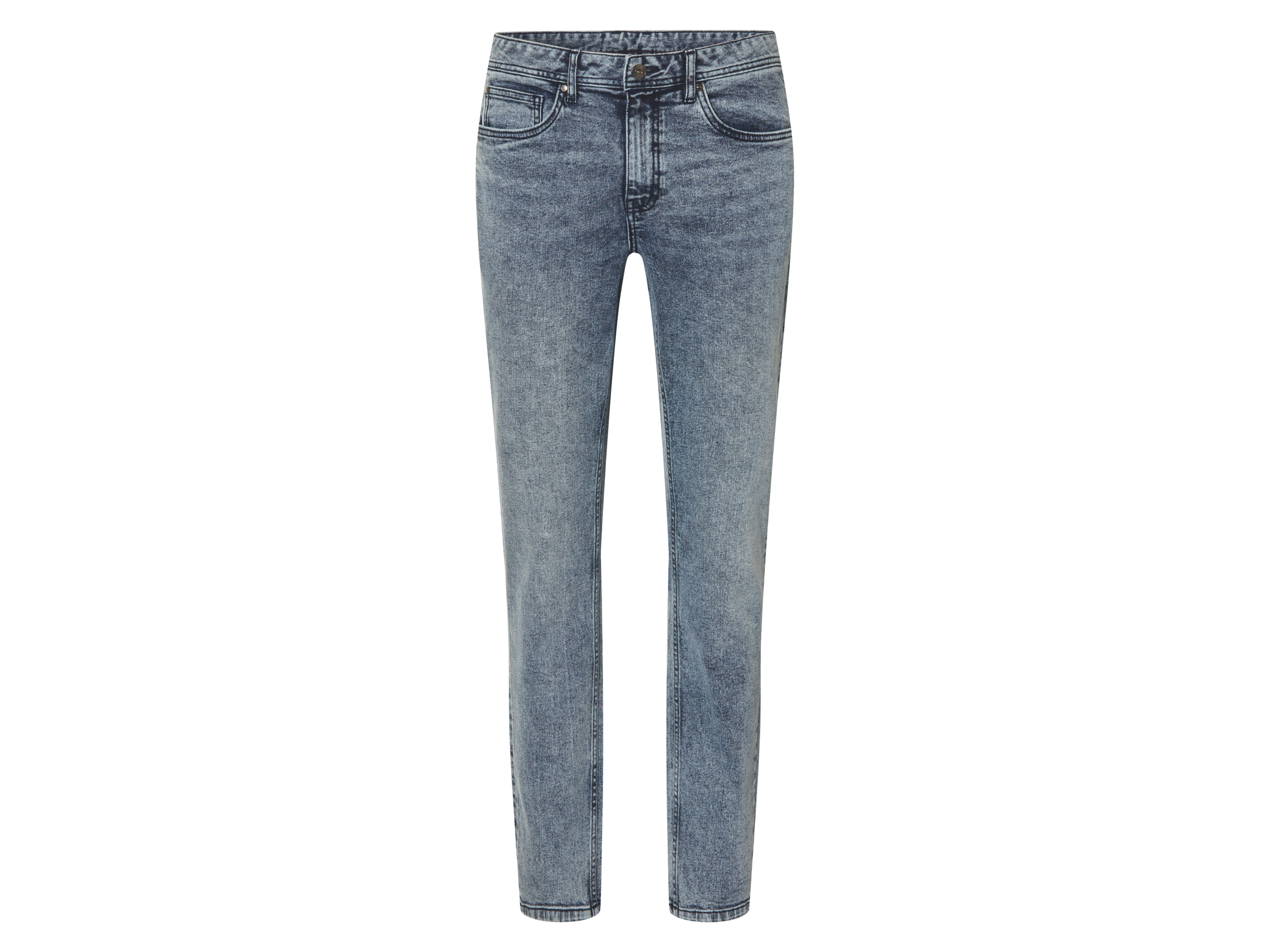 esmara Men Pánske rifle Slim Fit (modrá, 54 (38/32))