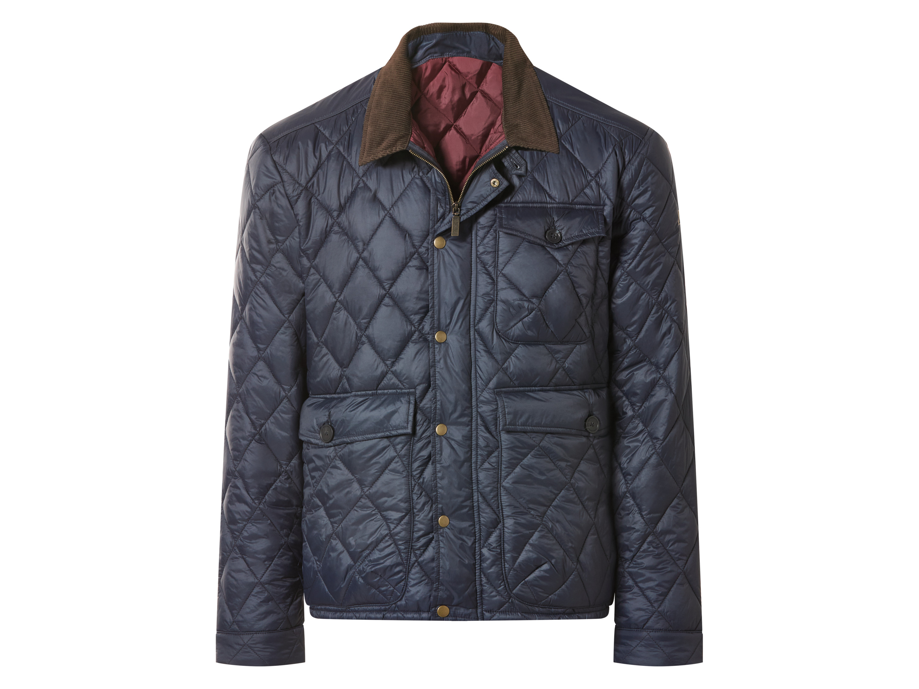 esmara Men Pánska prešívaná bunda Premium (navy modrá, M (48/50))