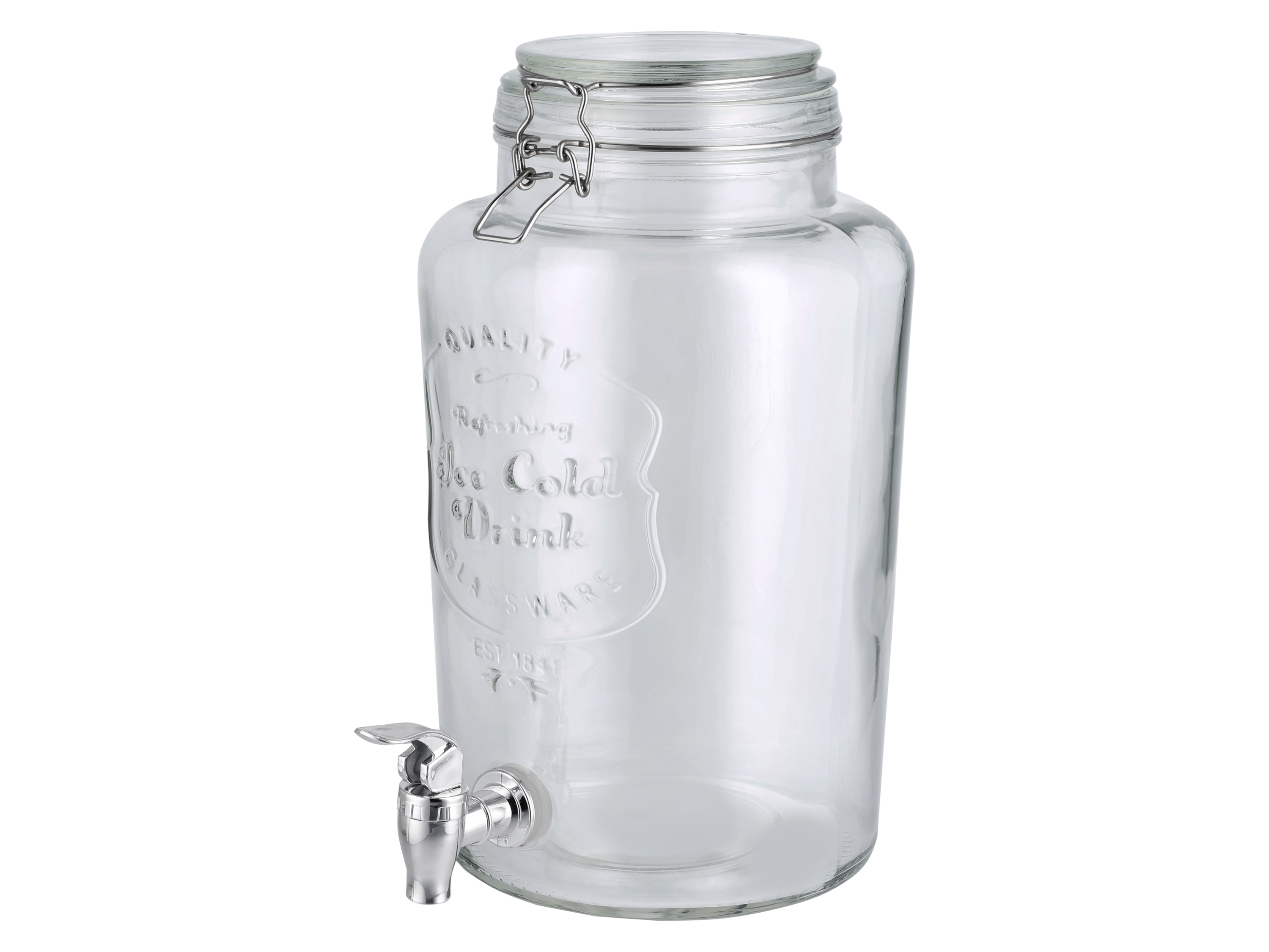 SILVERCREST® Sklenený zásobník na nápoje (klipový uzáver)